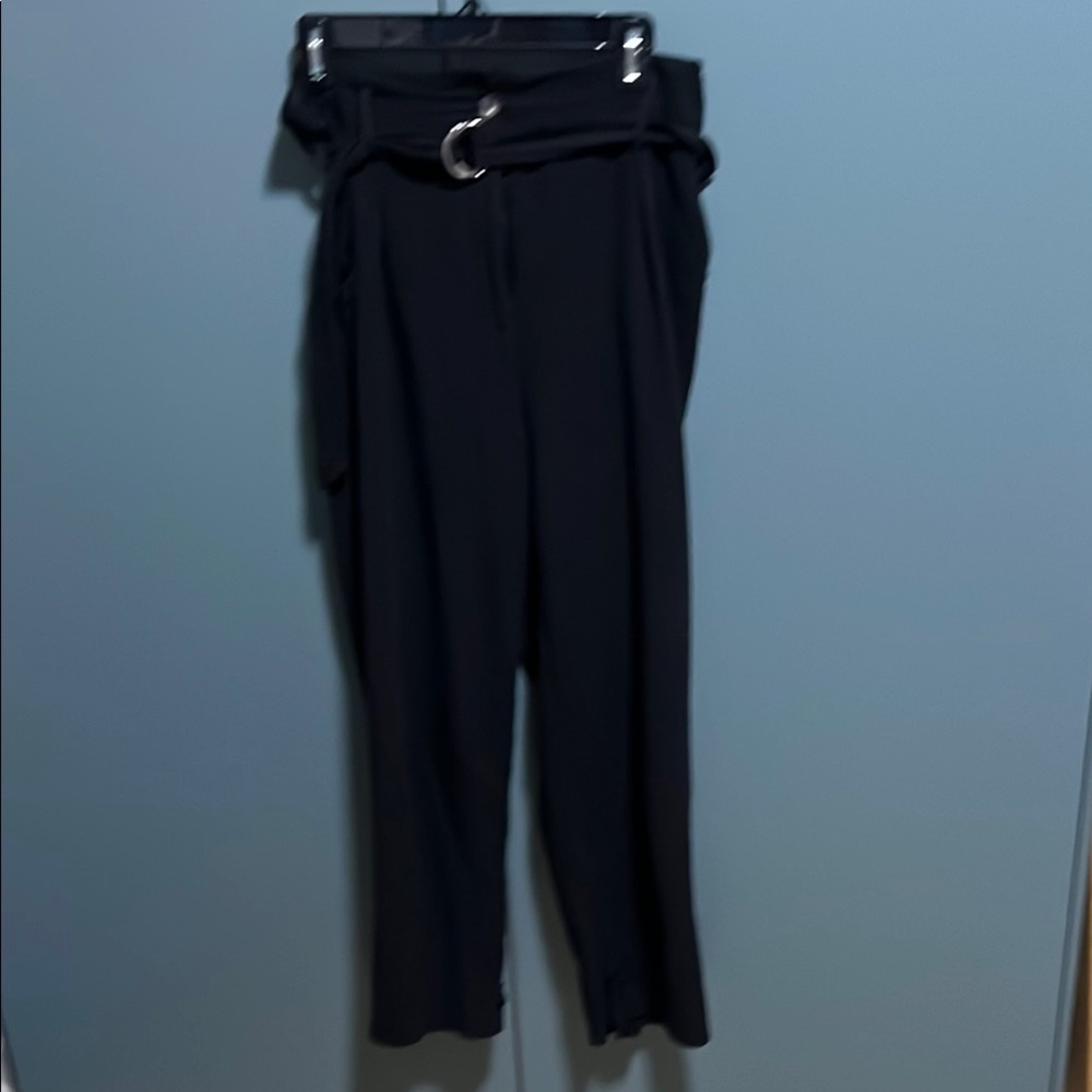 JOSEPH RIBKOFF Elegant Black Women's Pants
